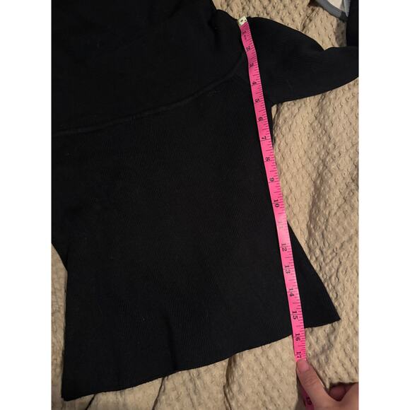 NA-KD Off-Shoulder Knitted Sweater Top Black NWT Size S - Picture 9 of 9